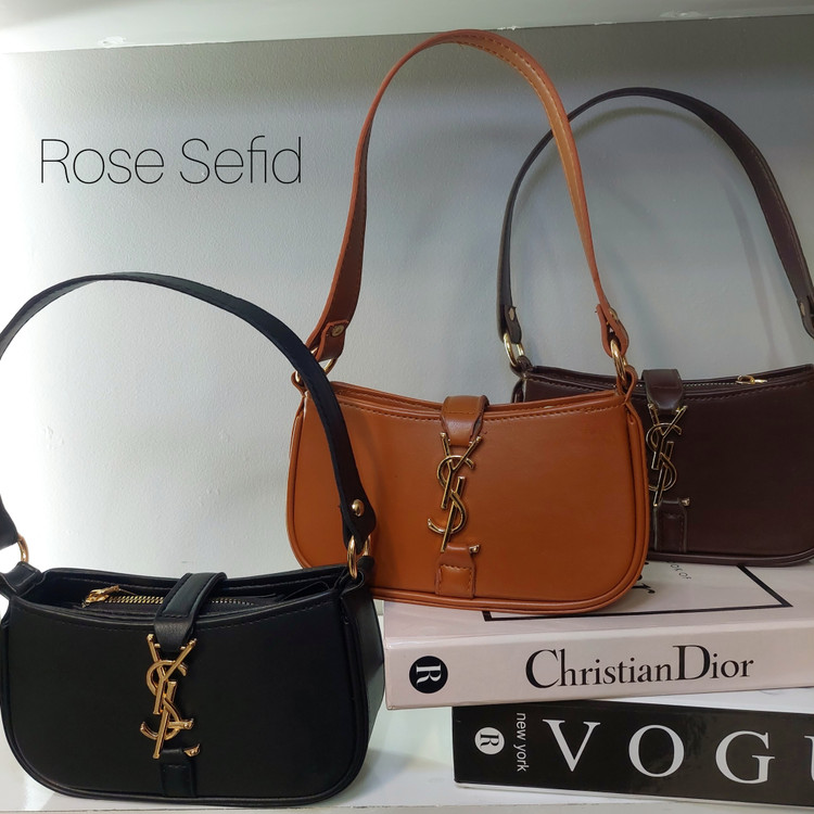 کیف دستی زنانه YSL چرم - فروشگاه رزسفید